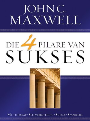 cover image of Die 4 pilare van sukses